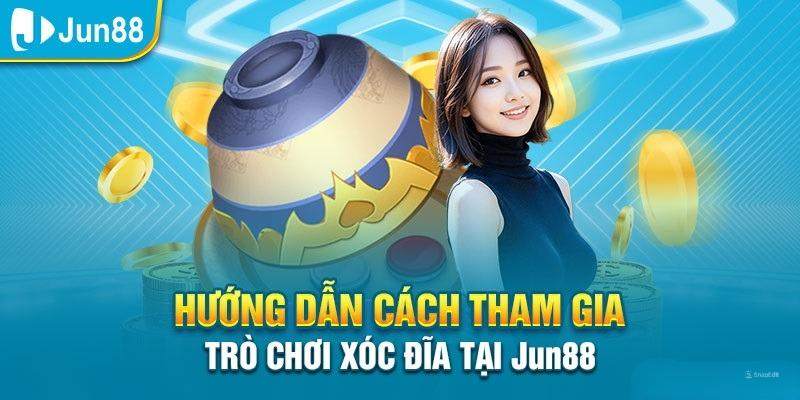 Thao tác truy cập bàn game xóc đĩa online tại Jun88