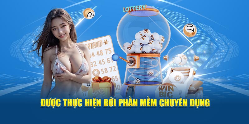 Được thực hiện bởi ứng dụng chuyên dụng