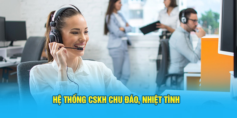 Hệ thống CSKH chu đáo, nhiệt tình cho thành viên nhà cái Jun88