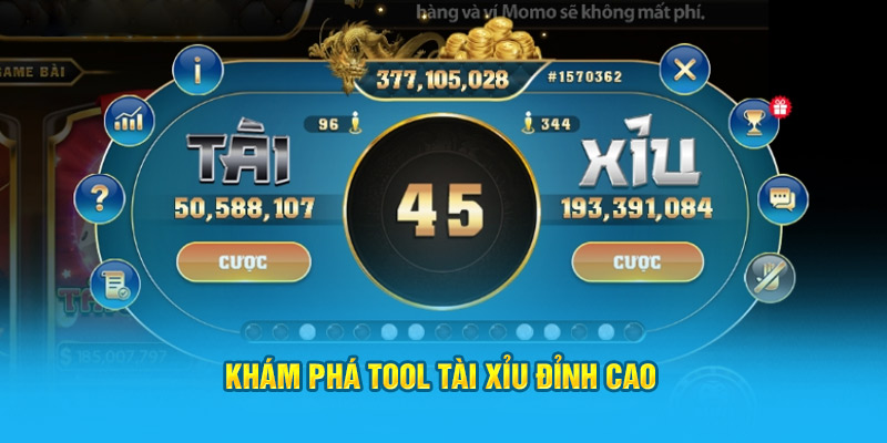 Khám phá tool tài xỉu đỉnh cao