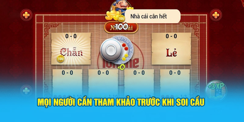 Mọi người cần tham khảo trước khi soi cầu xóc đĩa